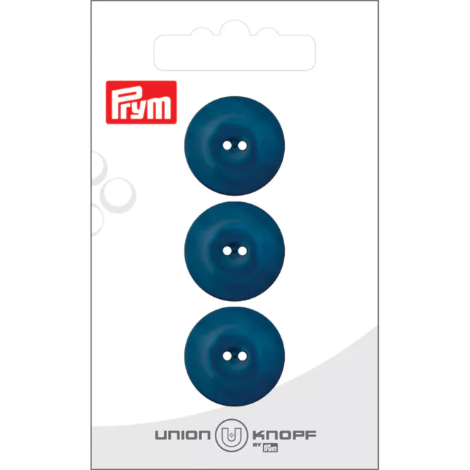 Hovedbilde Prym Knapper 453886 - 2-hull 20mm 72 Petrol - 3stk