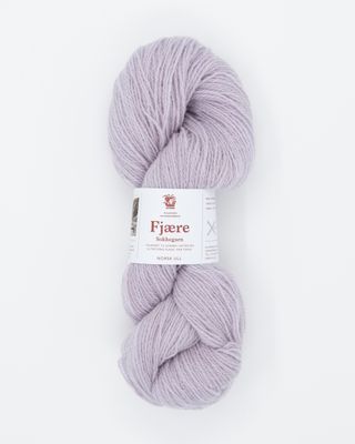 Fjære sokkegarn lys lilla 562