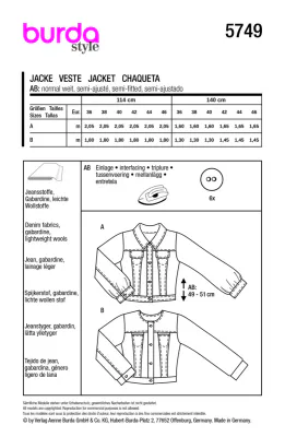 Burda 5749