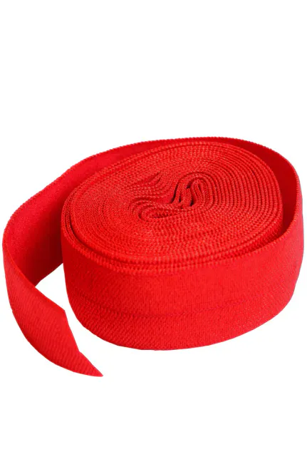 Hovedbilde By Annie Fold over elastic - Atom Red 260