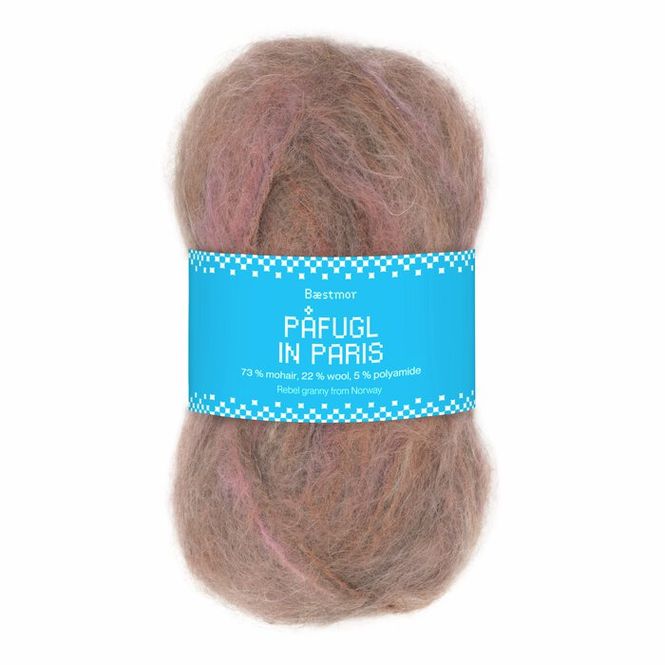 Hovedbilde Bæstmor-Påfugl in Paris 7966 Brown Pink Mix
