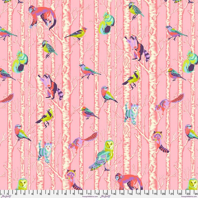 Hovedbilde Tula Pink Full moon forrest II-Family tree-HONEY