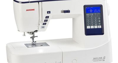 DEMO Janome Skyline S3 Anniversary Edition Symaskin