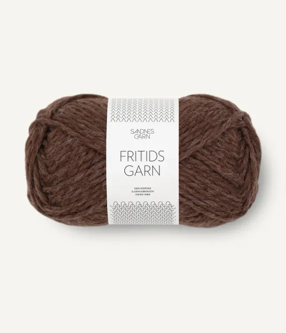 Hovedbilde 4071 Fritidsgarn Mørk Brun