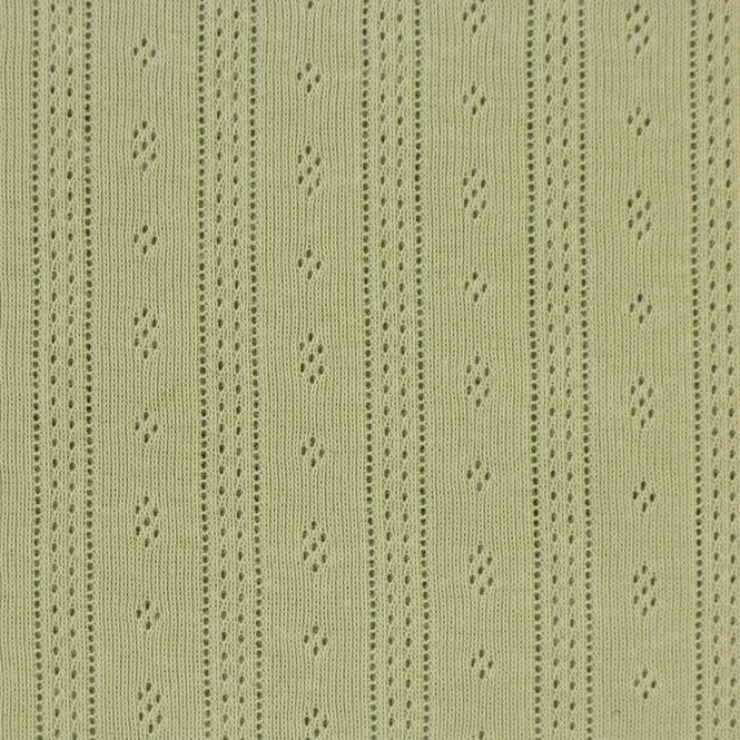 Hovedbilde Bomullsjersey Pointelle , fnr 173 beige