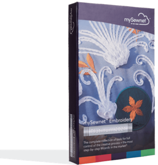 Hovedbilde mySewnet Embroidery Platinum 2021 Fullversjon