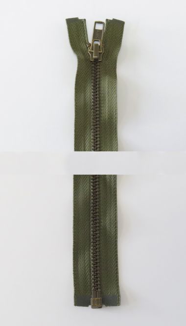 Hovedbilde YKK 6MM ALUM. DELBAR F. GRØNN 4434-65-566 65 cm