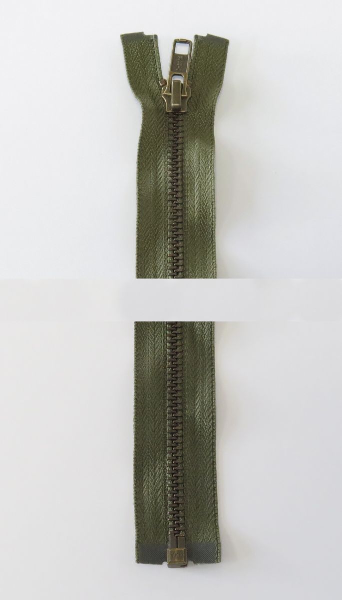 YKK 6MM ALUM. DELBAR F. GRØNN 4434-65-566 65 cm