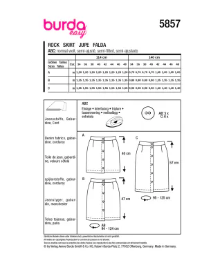 Burda 5857