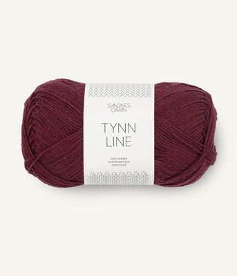 4372 Tynn Line Dyp Burgunder