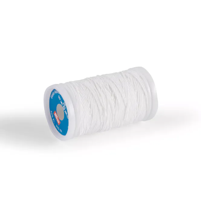 Hovedbilde Prym Elastisk sytråd, 20Mx0.5MM, Hvit, 970026