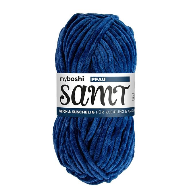 Hovedbilde Myboshi Samt Chenillegarn 100m - 855 Peacock