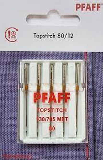 Hovedbilde Pfaff Nåler TopStitch 80/12 5 pakk (B13)