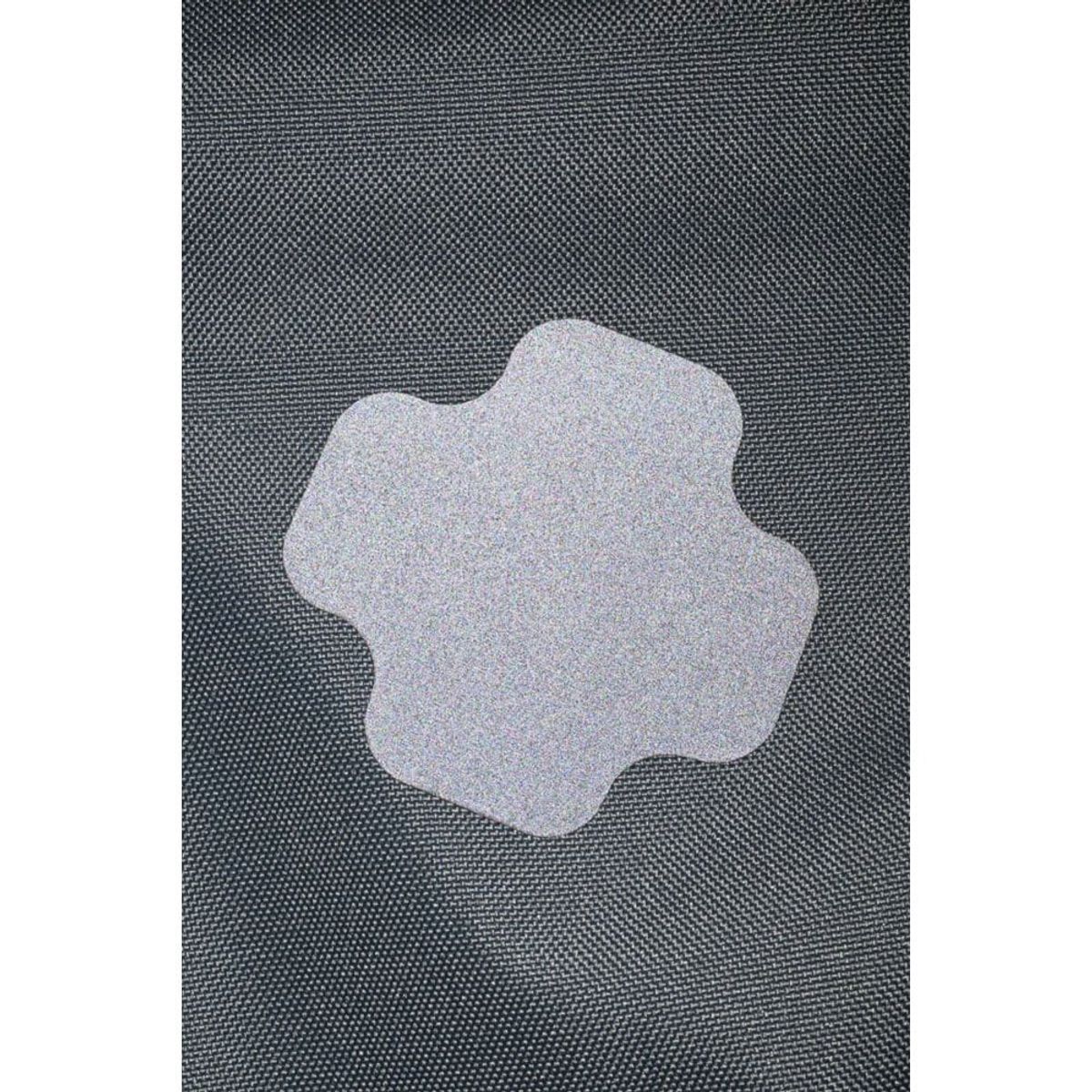 Prym x FabPatch Reparasjonslapp REFLECTIVE - Sort/grå - 3stk