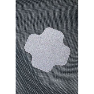 Prym x FabPatch Reparasjonslapp REFLECTIVE - Sort/grå - 3stk