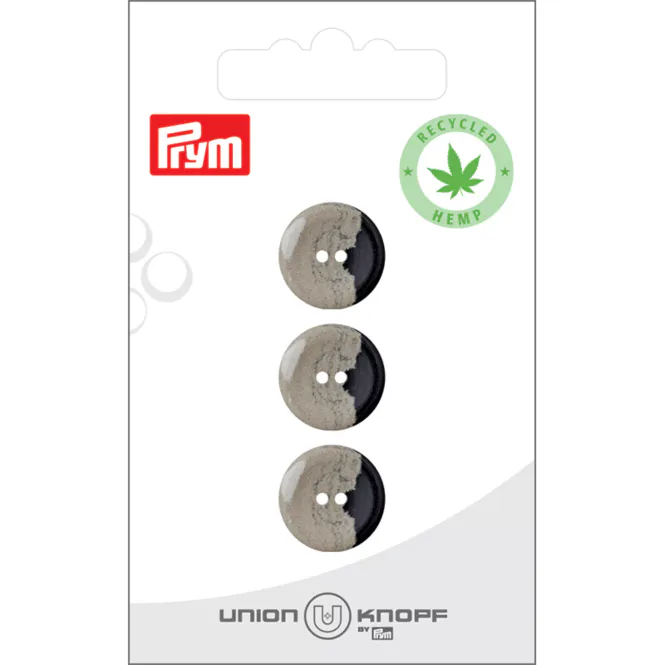 Hovedbilde Prym Knapper 453479 - 2-hull 15mm 90 Multifarget - 3stk
