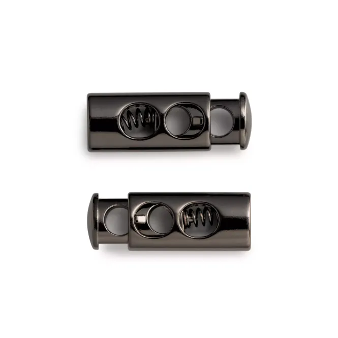 Hovedbilde Prym Snorstopp 2-HULS GUNMETAL 26 MM X 9,7 MM (2 STK) 416664