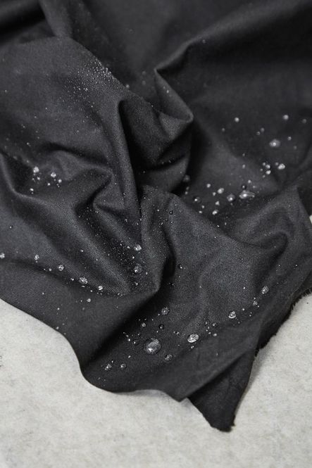 Hovedbilde Oilskin/vokset kanvas, lett, TX182-8 Black