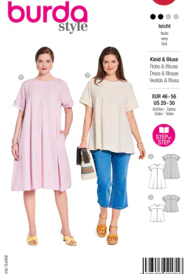 5639 - Burda - kjole & tunika