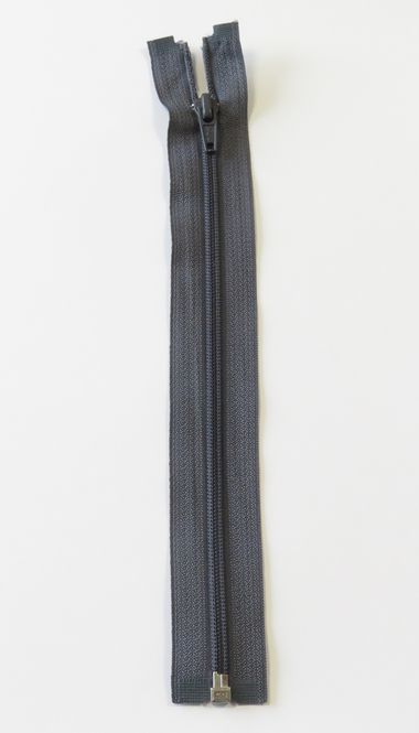 Hovedbilde Mørk Grå - 6mm Spiral delbar glidelås 60cm