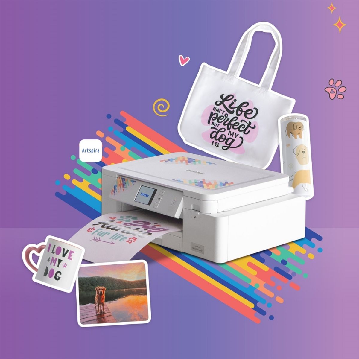 Kampanje Brother sublimasjonsskriver SP1 inkl 100 ekstra ark