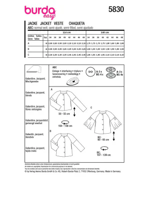 Burda 5830