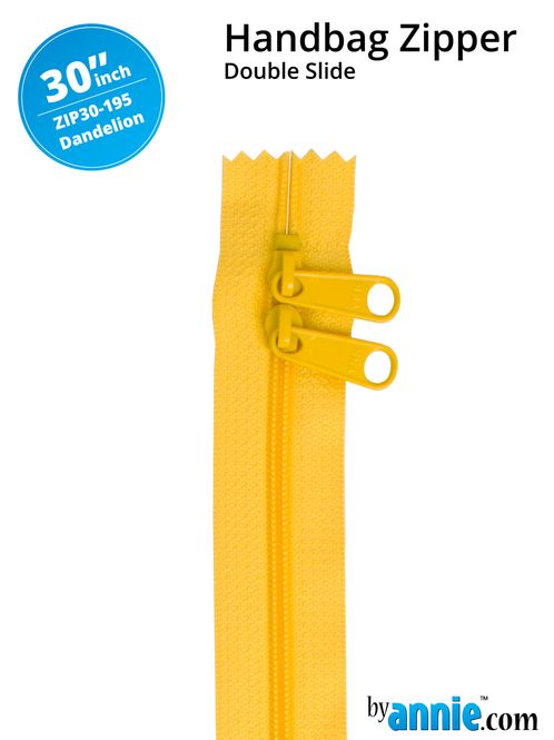 Hovedbilde By Annie Handbag Zipper DANDELION ,double slide,30