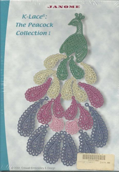 Hovedbilde PC Design Kort 1011 Peacock Collection I