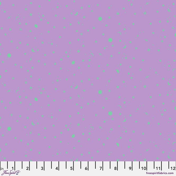 Hovedbilde Tula Pink True colours- Space sprinkles -FROZEN BERRY