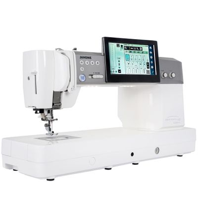 Demo Janome M8 Professional med stingregulator