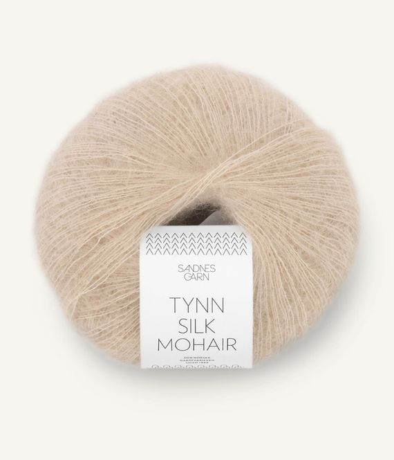 Hovedbilde 2650 Tynn Silk Mohair Beigemelert