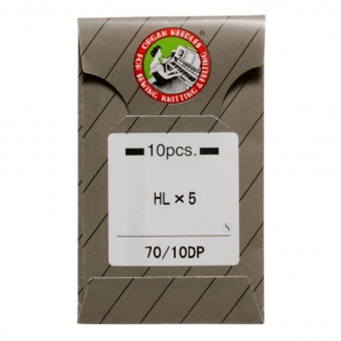 Hovedbilde (5A5) Organ Needle HLx5 Universal 70, 10 pcs