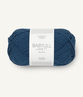6062 Babyull Lanett Mørk Blå