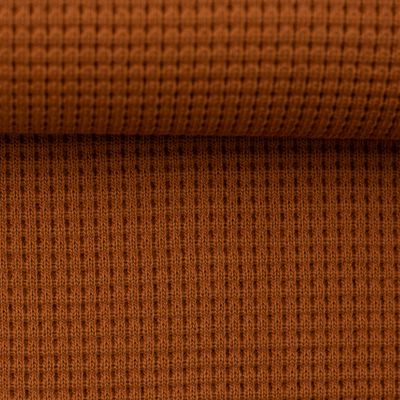 Oslo Vaffeljersey - Terracotta 000713