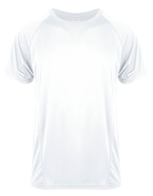 XXSmall No Label Active Tee Unisex Pro-Dry t-shirt i 100% resirkulert polyester