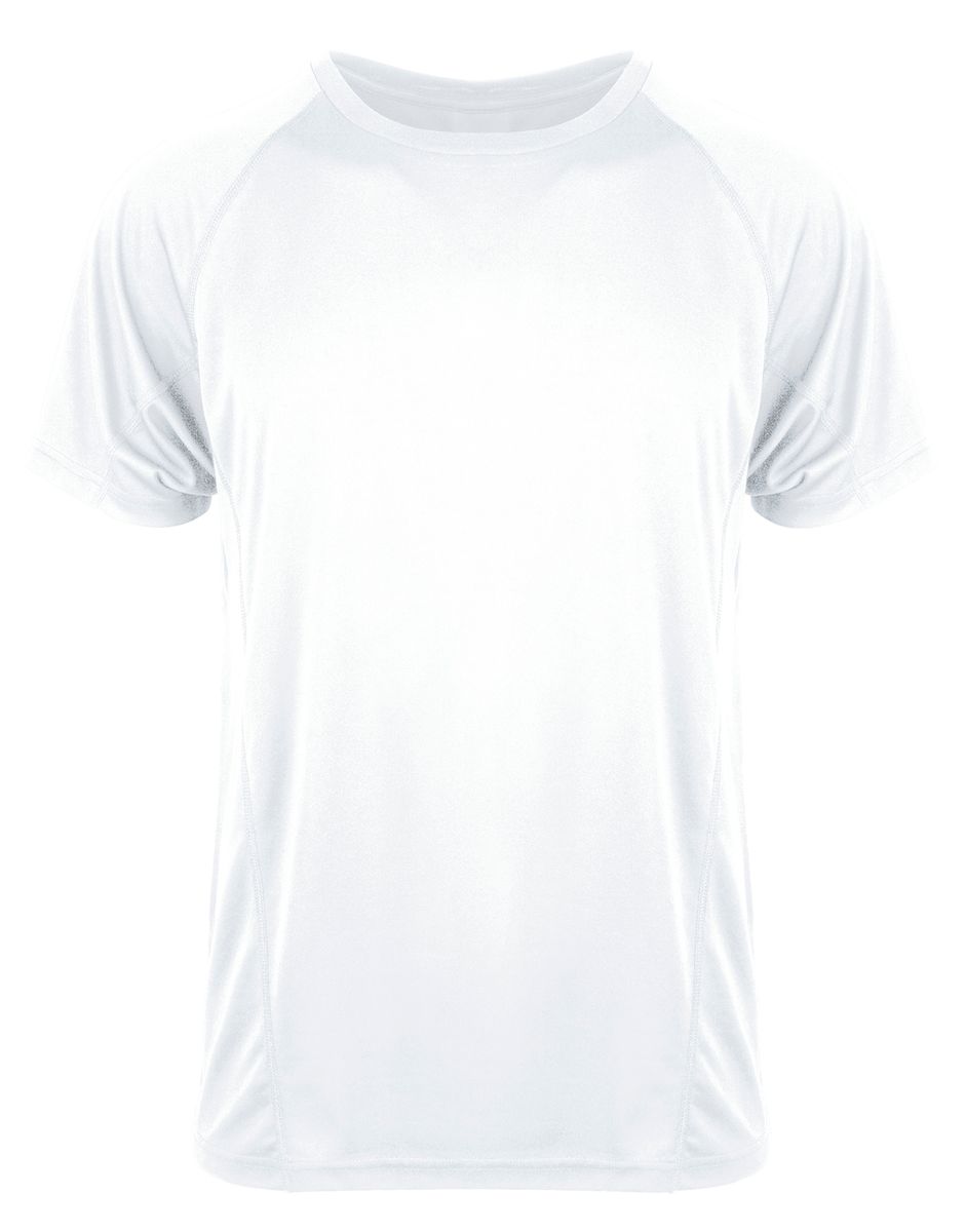 XXSmall No Label Active Tee Unisex Pro-Dry t-shirt i 100% resirkulert polyester