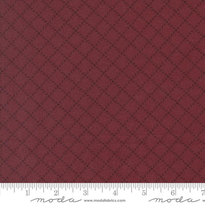 Hovedbilde Moda Fabrics,Prairie Gatherings Flanell, Merlot