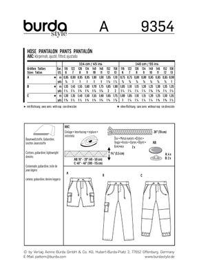 Burda 9354