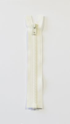 YKK 6MM VISLON, DELBAR F. ECRU 4425-60-0841
