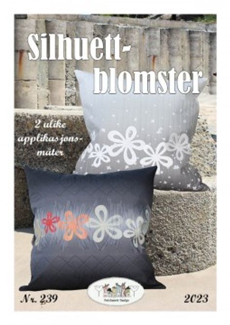 Hovedbilde 239 Silhuettblomster AnnaKa mønster