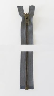 YKK 6MM ALUM. DELBAR F. GRÅ 4434-55-578 55 cm