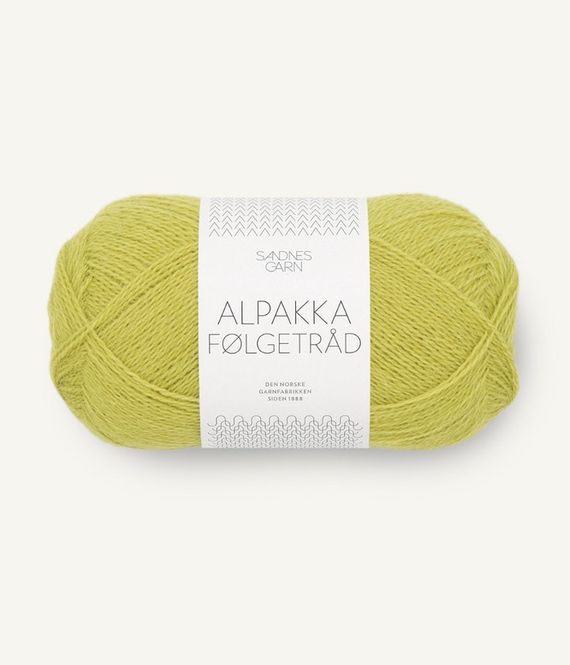 Hovedbilde 9825 Alpakka Følgetråd Sunny Lime
