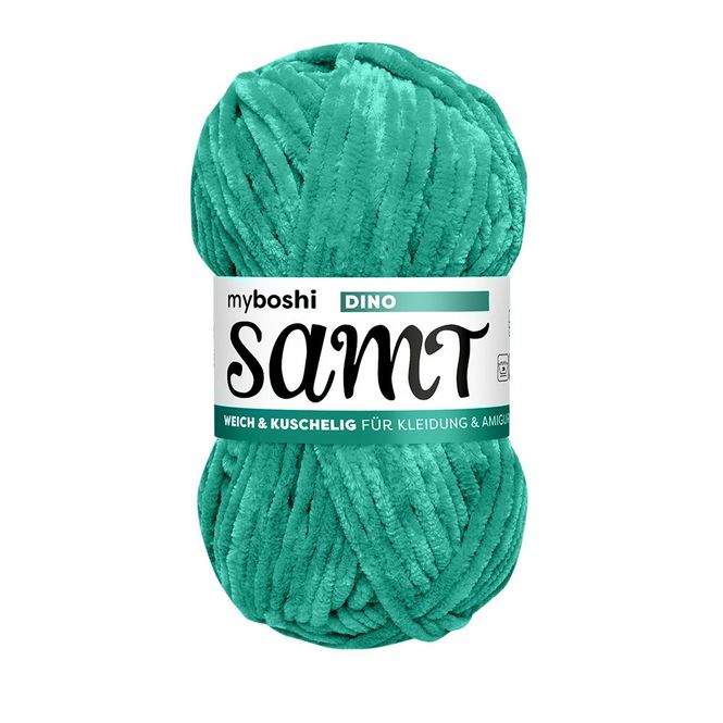 Hovedbilde Myboshi Samt Chenillegarn 100m - 854 Dino